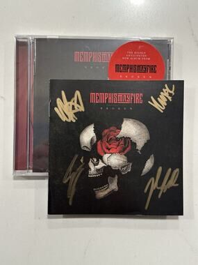 Memphis May Fire Broken CD SIGNED AUTOGRAPHED #2